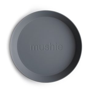 Mushie - Plates Round 2 Stuks - Smoke