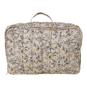 Name It - Frey Quilted Suitcase - Crystal grey