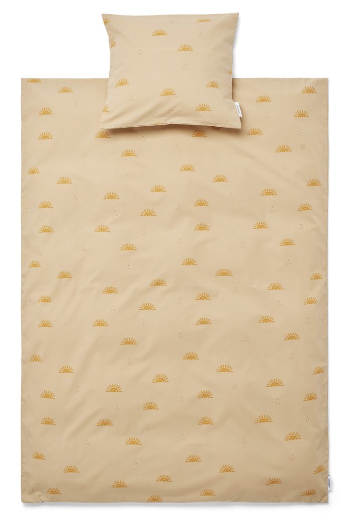 Liewood - Ingeborg Junior Bedding Print - 3702 Sunset/Safari Mix