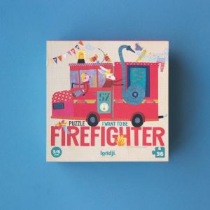 Londji - Puzzle - I want to be Firefighter