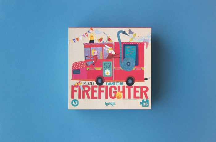 Londji - Puzzle - I want to be Firefighter