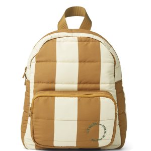 Liewood - Sage Backpack Printed - Stripe: Golden Caramel/Sandy