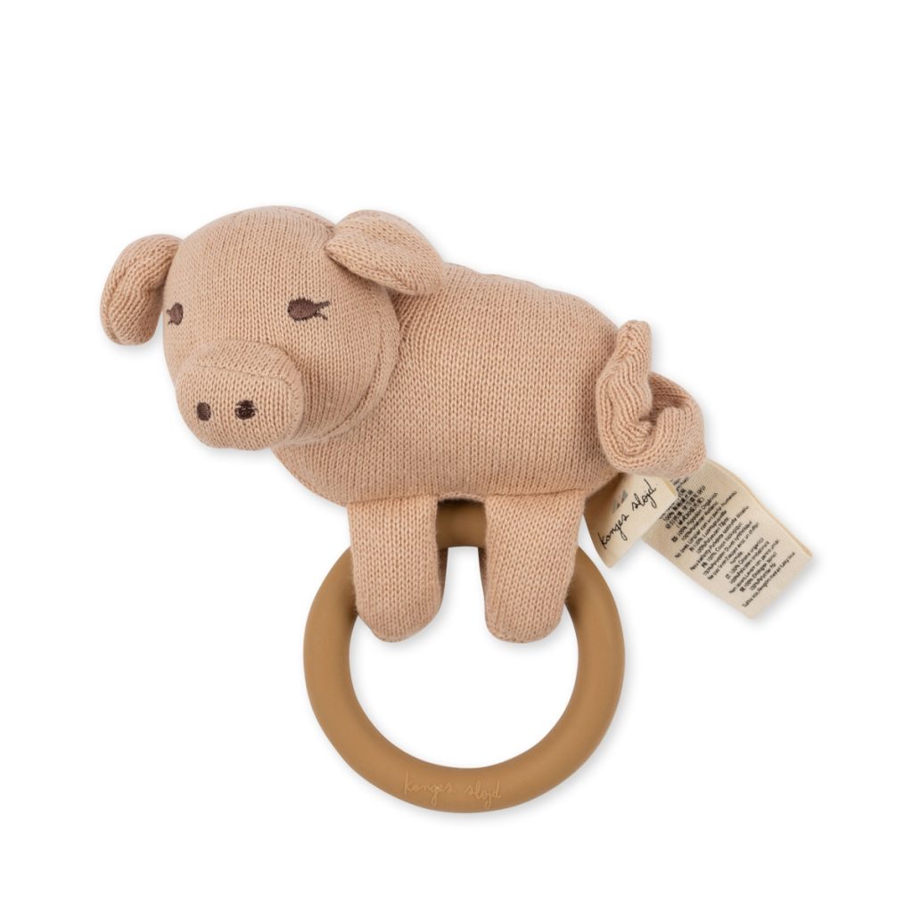 Konges Slojd - Activity Knit Ring Pig