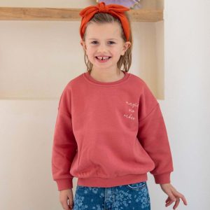 Elle and Rapha - SIS Sweater Loose Fit - Sweet raspberry