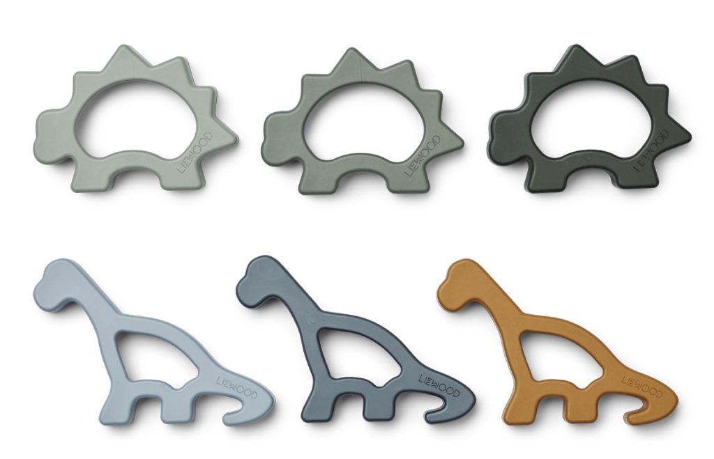 Liewood - Svend Cookie Cutter Set - Dino/ Faune green