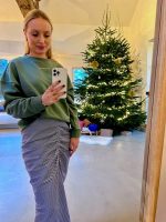 Elle and Rapha - Pine Green You Magic Me Sweater (Loose Fit)