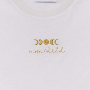Elle and Rapha - Ivory MOONCHILD T-shirt