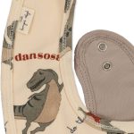 Konges Slojd - Basic 2 Pack Bibs - Dansosaurus/Stone