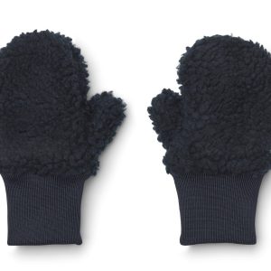 Liewood - Coy Pile Mittens - Midnight Navy