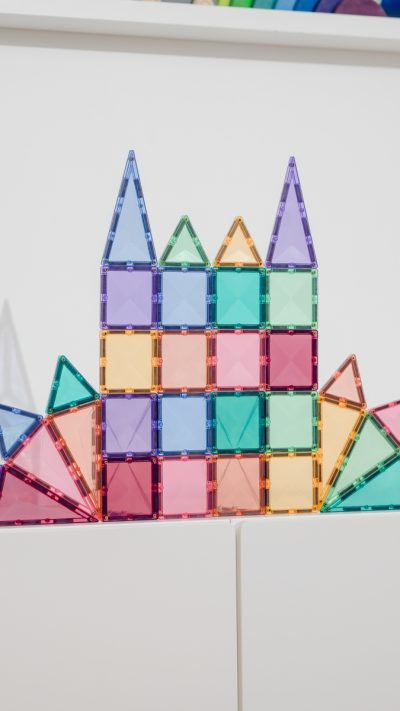 Connetix - Magnetic Tiles - Mini Pack - 32 pieces - Pastel