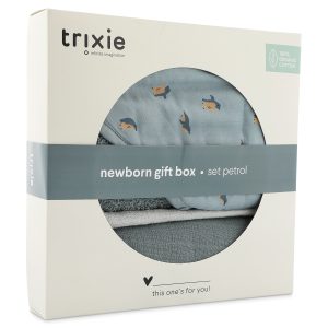 Trixie - Newborn Gift Box L - Peppy Penguins