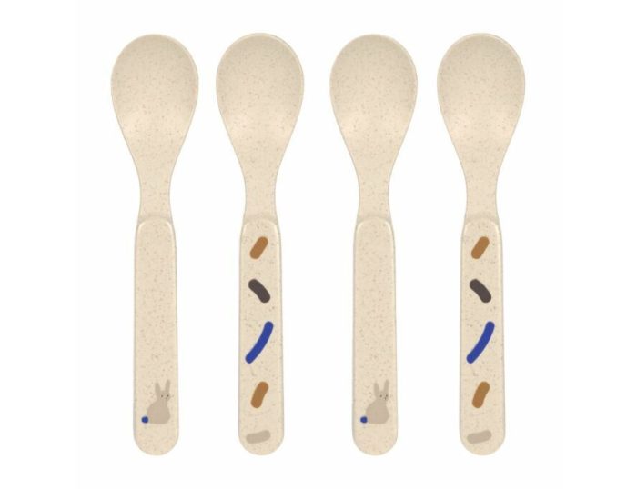 Lassig - Spoon set PP/Cellulose - Little mateys - Royal blue