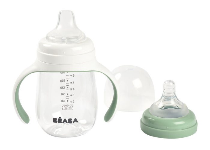 Béaba - 2-In-1 Meegroeifles 210ML - Sage Green