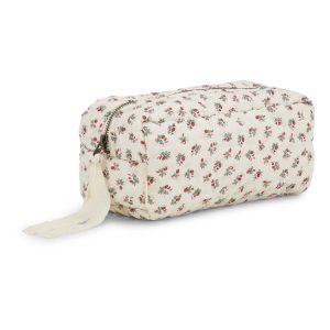 Konges Slojd - Small Quilted Toiletry Bag - Fleur Tricolore