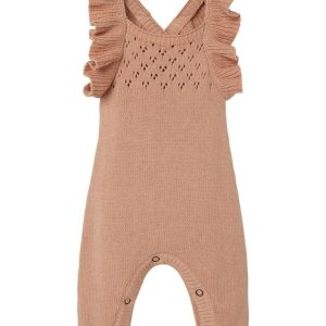Lil' Atelier Baby - Nbfloro Knit Overall Lil - Sirocco