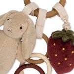 Konges Slojd - Activity Ring Bunny - Bisou Red