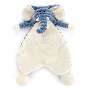 Jellycat - Knuffeldoekje - Baby Corduroy Elephant Soother
