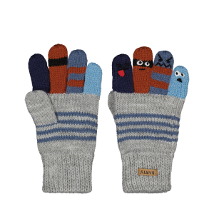 Barts - Puppeteer Gloves - Heather Grey