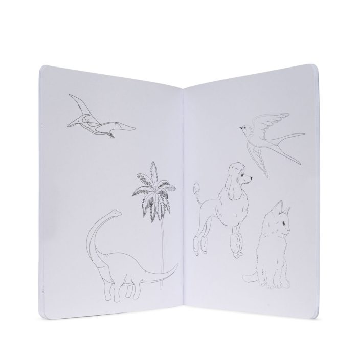 Konges Slojd - My Coloring Book Fsc - Off White