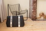 Childhome - Mommy Bag Verzorgingstas Signature Canvas - Black