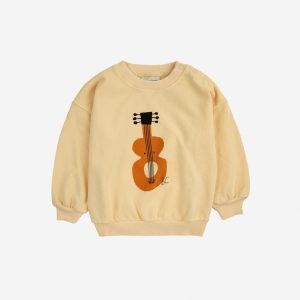 Bobo Choses - Baby Acoustic Guitar Sweatshirt - Light Yellow