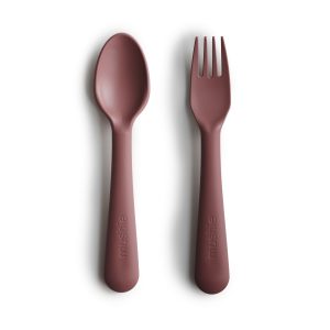 Mushie - Fork & Spoon - Woodchuck