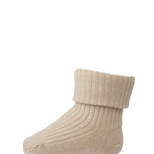 MP Denmark - Wool Rib Baby Socks - Light Rose