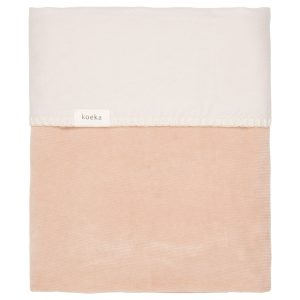 Koeka - Cot Blanket Flannel Oddi - Rosa Salt