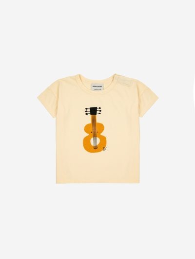 Bobo Choses - Baby Acoustic Guitar T-Shirt - Light Yellow