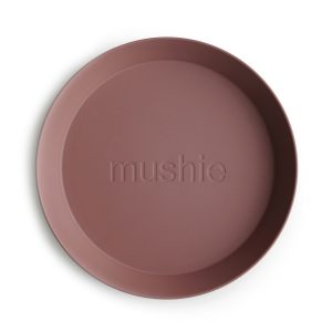 Mushie - Plates Round 2 Stuks - Woodchuck