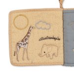 Konges Slojd - Fabric Book Zoo - Brazilian Sand