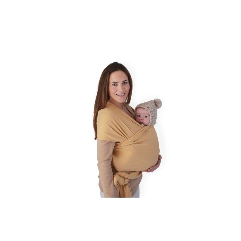 Mushie - Baby Wrap Sling - Mustard Melange