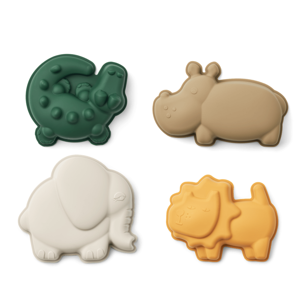 Liewood - Gill All Together Sand Moulds 4-Pack - All Together / Sandy