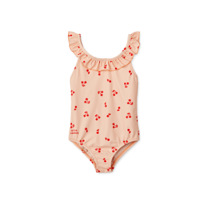 Liewood - Kallie Printed Swimsuit - Cherries / Apple Blossom