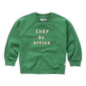Sproet & Sprout - Sweatshirt raglan Chef du burger