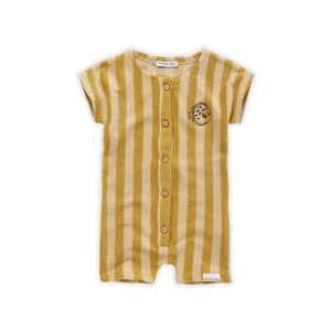 Sproet & Sprout - Baby onesie stripe - Honey