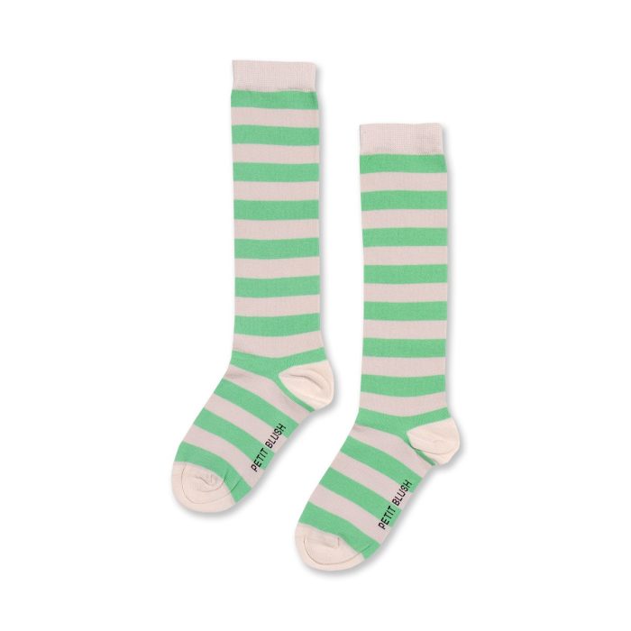 Petit Blush - Knee Socks Stripes - Green