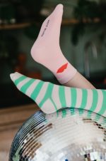 Petit Blush - Knee Socks Stripes - Green