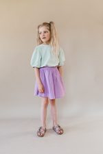 Petit Blush - Jazz Mini Skirt - English Lavender