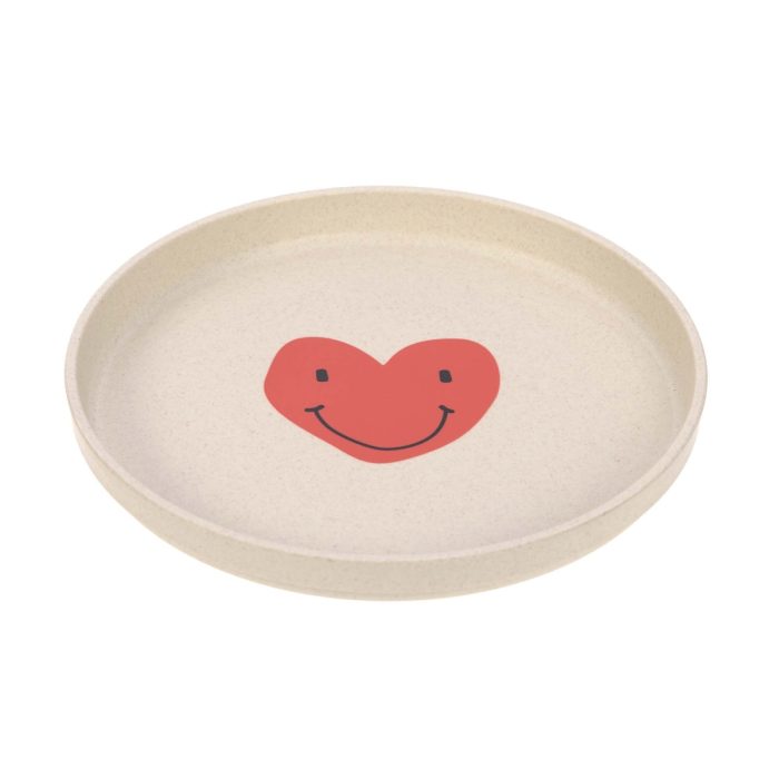 Lassig - Dish Set PP/Cellulose Happy Rascals - Heart Lavender