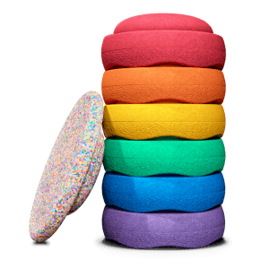 Stapelstein - Super Confetti Rainbow Set - Classic