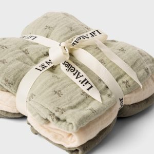 Lil' Atelier - Nbnfergie 3Pack Nappies Lil - Moss Gray