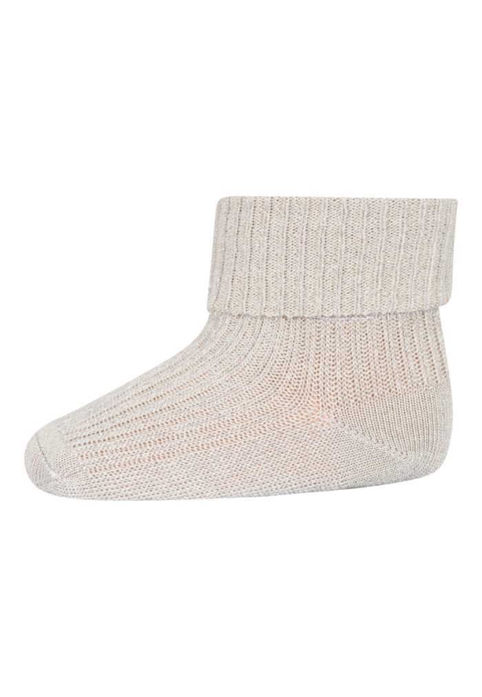 MP Denmark - Ida Glitter Socks - Ecru