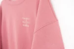 Elle and Rapha - Sweet Raspberry MeterSweater - Loose Fit - Taille Magic