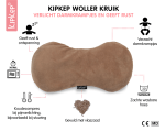 KipKep - Woller Warmtekussen - Coffee