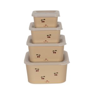 Konges Slojd - Food Container Set - Cherry