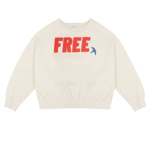 Jenest - Free Bird Sweater - Pebble Ecru