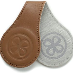 Cloby - Leather Swaddle Clips - Brown