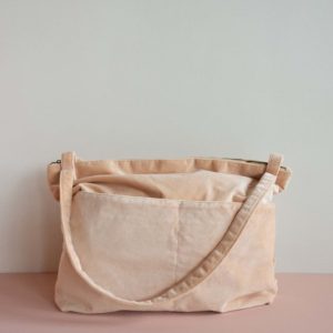 Nanami - Lifestyle Bag Velvet - Cream