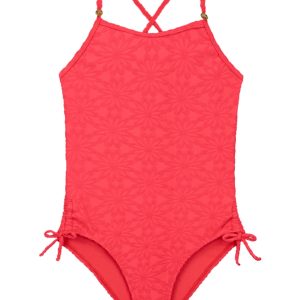 Shiwi - Girls Lois Swimsuit Daisy Structure - Blossom Pink Daisy